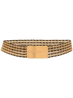 Chanel Pre-Owned ремень 2006-го года с логотипом