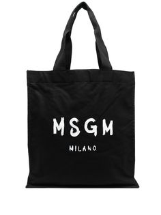MSGM сумка-тоут с логотипом
