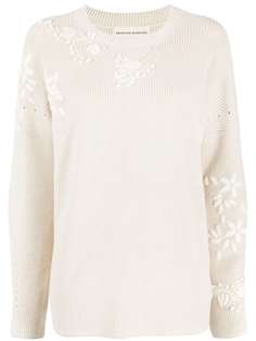Ermanno Scervino джемпер с цветочной вышивкой