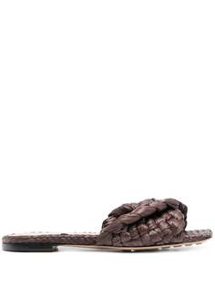Bottega Veneta сандалии с плетением Intrecciato