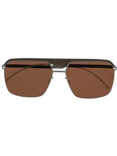 Mykita солнцезащитные очки-авиаторы Leica