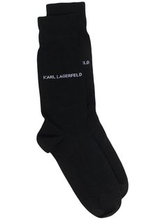 Karl Lagerfeld носки Essential вязки интарсия с логотипом