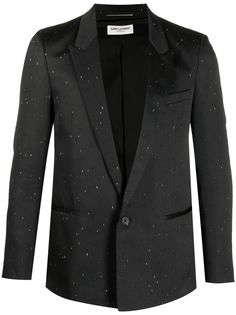 Saint Laurent однобортный пиджак