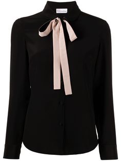 RED Valentino блузка с бантом