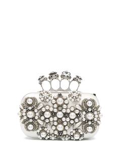 Alexander McQueen клатч Knuckle Duster