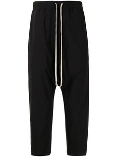 Rick Owens укороченные брюки с кулиской