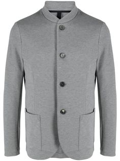 Harris Wharf London однобортный пиджак с воротником-стойкой