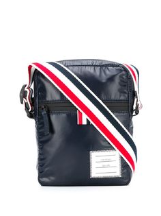 Thom Browne сумка-мессенджер с логотипом