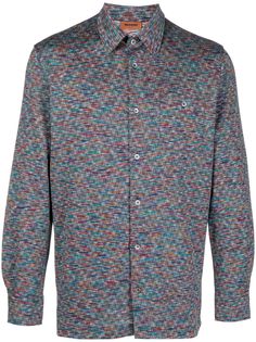 Missoni рубашка с принтом