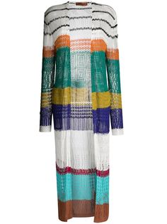 Missoni фактурный кардиган со вставками