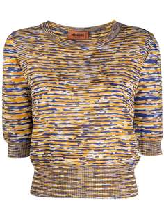 Missoni трикотажный топ с абстрактным принтом