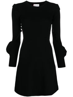 RED Valentino платье с оборками