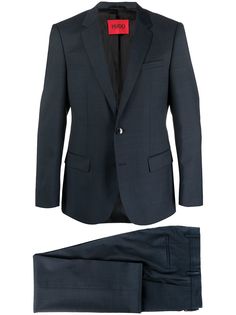 BOSS костюм с однобортным пиджаком
