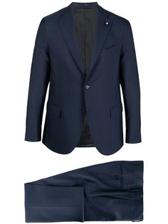 Lardini костюм с однобортным пиджаком