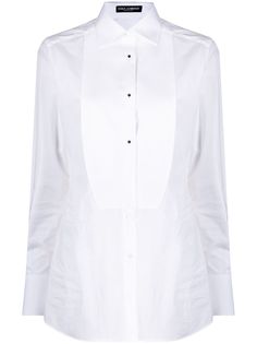 Dolce & Gabbana поплиновая рубашка с длинными рукавами