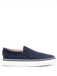 Tods кеды с контрастной отделкой Tod`S