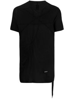 Rick Owens DRKSHDW футболка с декоративной строчкой
