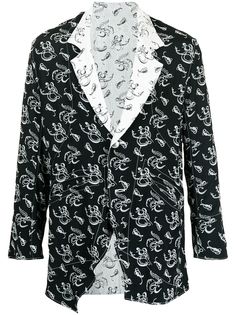 sulvam двусторонний пиджак с логотипом