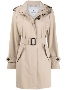Woolrich тренч с капюшоном
