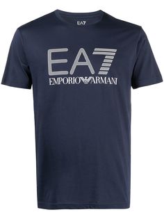 Ea7 Emporio Armani футболка с логотипом