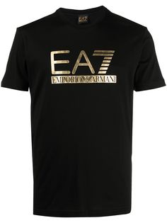 Ea7 Emporio Armani футболка с логотипом