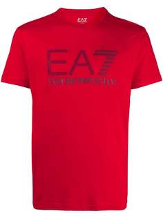 Ea7 Emporio Armani футболка с логотипом