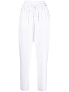 Emporio Armani спортивные брюки с оборками