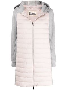 Herno стеганый пуховик с капюшоном