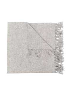 Brunello Cucinelli Kids одеяло с бахромой
