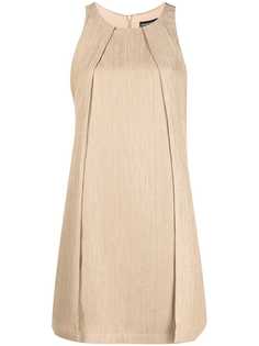 Emporio Armani платье без рукавов со складками