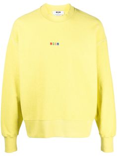 MSGM толстовка с вышитым логотипом