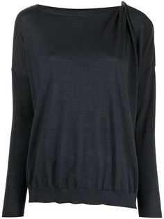 Brunello Cucinelli топ с открытыми плечами