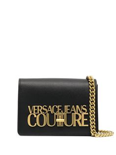 Versace Jeans Couture маленькая сумка через плечо с логотипом