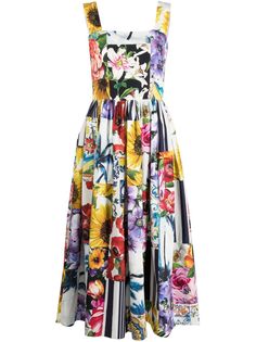 Dolce & Gabbana платье с принтом