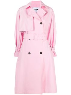 MSGM тренч длины миди