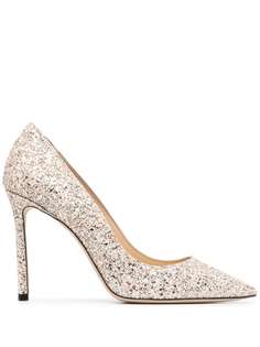 Jimmy Choo туфли-лодочки Romy 100 с блестками
