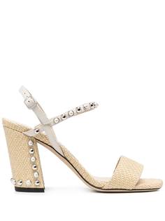 Jimmy Choo босоножки Aadra 85 с заклепками