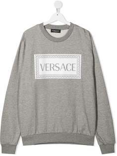 Young Versace толстовка с логотипом 90s Vintage