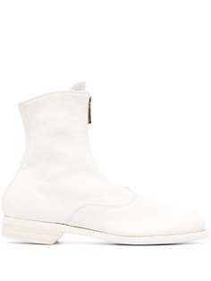Guidi zipped ankle boot