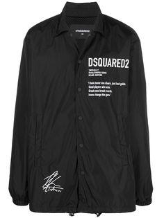 Dsquared2 куртка с графичным принтом
