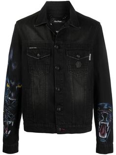 Philipp Plein джинсовая куртка Panther