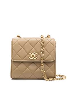 Chanel Pre-Owned маленькая стеганая сумка через плечо