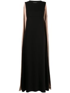 Valentino Pre-Owned платье-кейп без рукавов