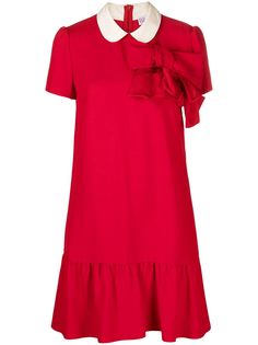 RED Valentino платье мини с бантом