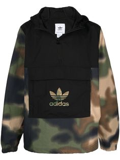 adidas куртка Originals с камуфляжными вставками