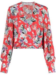 IRO блузка с цветочным принтом