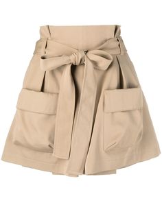 RED Valentino шорты карго с завязками