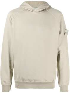 Stone Island худи с нашивкой-логотипом