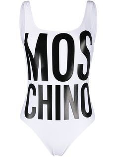 Moschino купальник с логотипом
