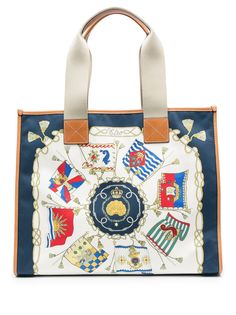 Etro сумка-шопер с принтом